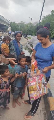 Daily Food Packets Distribution