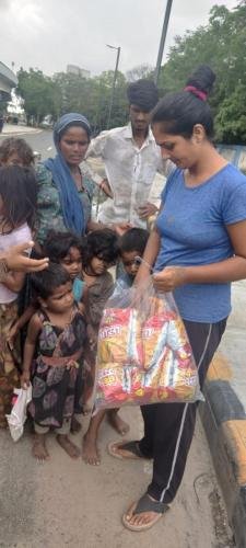 Daily Food Packets Distribution